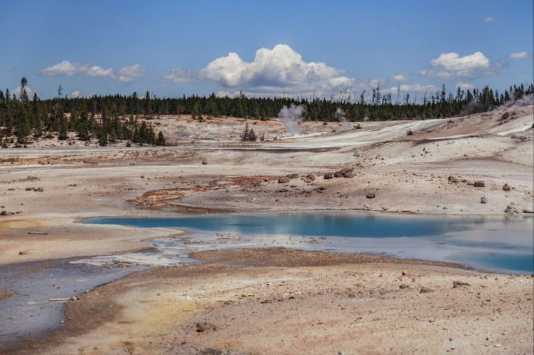 Thermal Springs - a large body of water surrounded by trees
